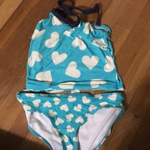 Two piece bathing suit